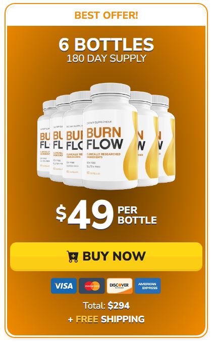 Buy BurnFlow 6 Bottles